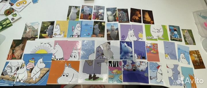 Скрепыши, тики токеры, муми тролли, лента, марвел