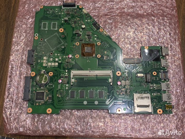 Мать asus x550ep e1-2100 + 2gb ddr3 lvds 40pin