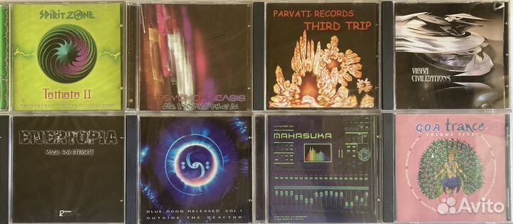 Оригинальные CD диски Goa/Psy/Prog Trance