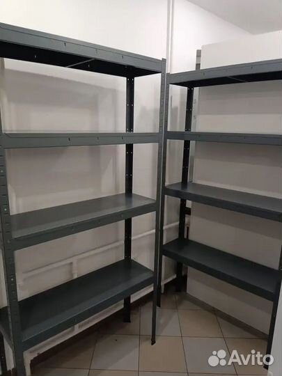 Стеллаж металлический power 912х1824х400/ черный