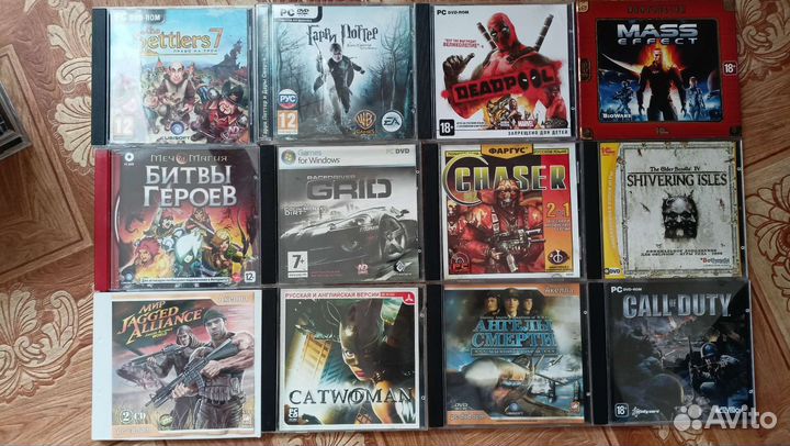 Диски игры на пк