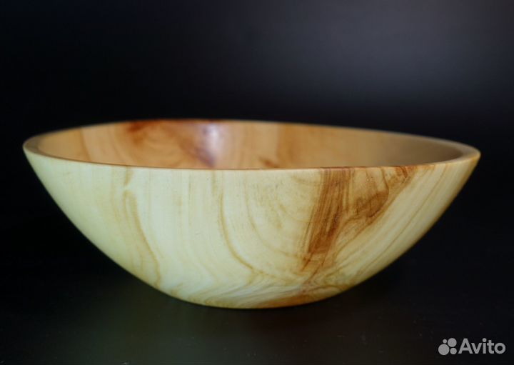 Тарелка деревянная