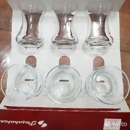 Набор Турция Чайные стаканы Оригинал Pasabahce