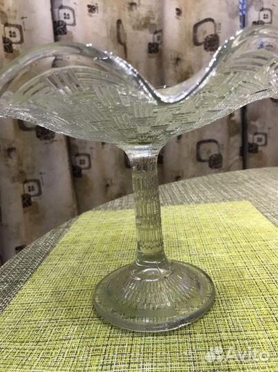 Ваза на ножке Мальцов/гхз