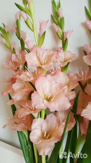 Тюльпаны,гладиолусы искусственные