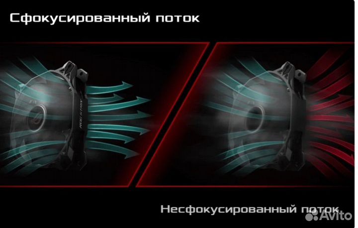 Вентилятор Rog Asus для корпуса пк 12х12см