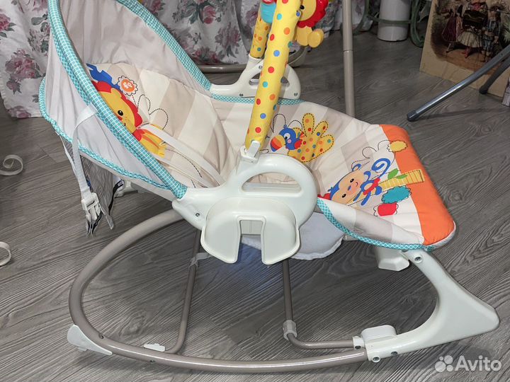 Детские электронные качели Fisher price