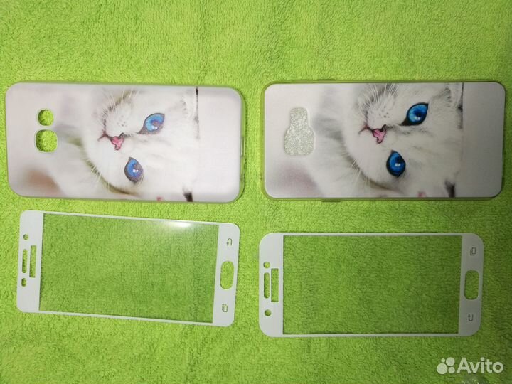 Чехол и защитное стекло