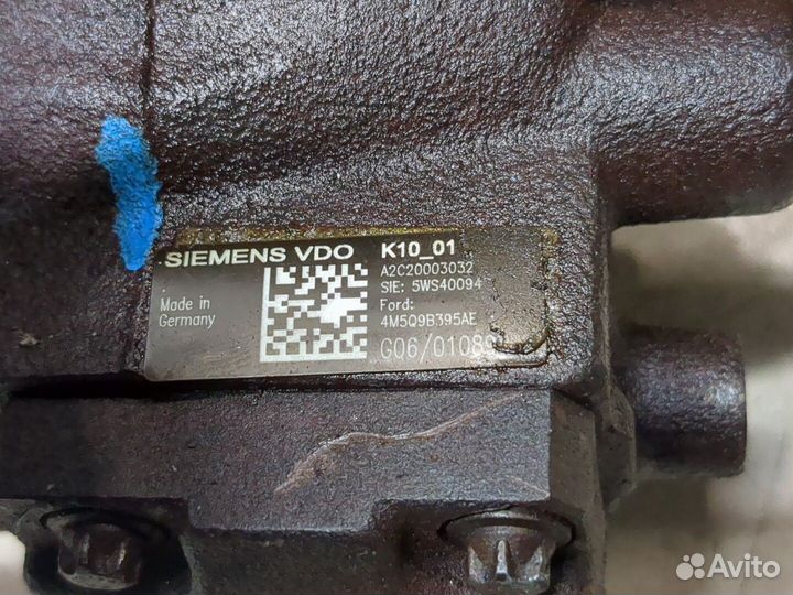 Тнвд Ford Focus 2, 2007