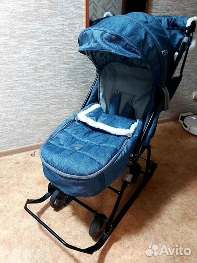 Коляска санки