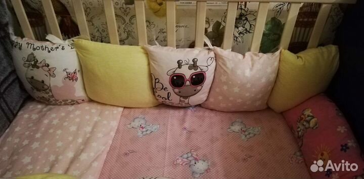 Бортики в кроватку