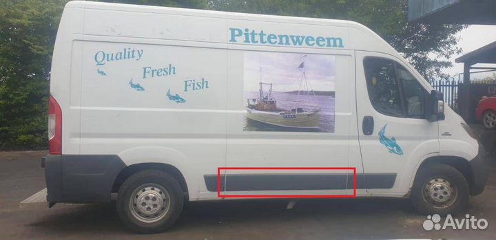 Молдинг двери задней правой Fiat Ducato 3 рест