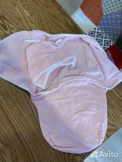 Новая пелёнка - кокон и чепчик