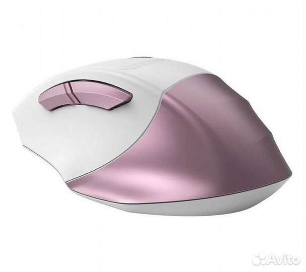 Беспроводная мышь A4Tech Fstyler FG35, розовый/бел