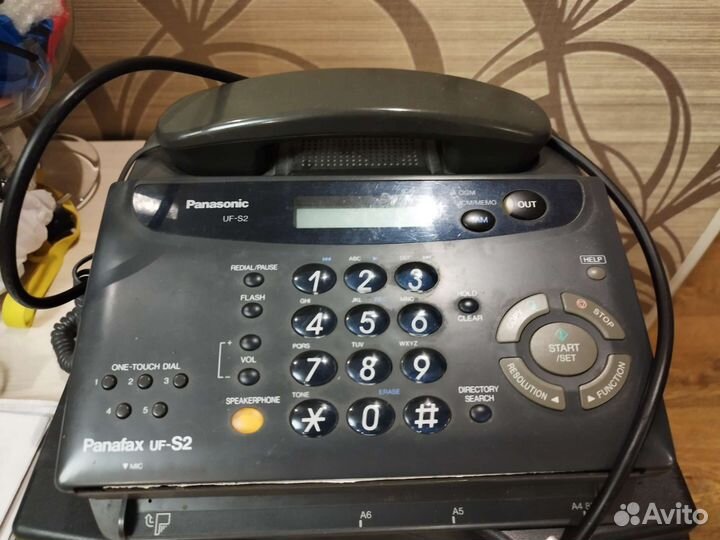 Телефон Факс panasonic. Все работает