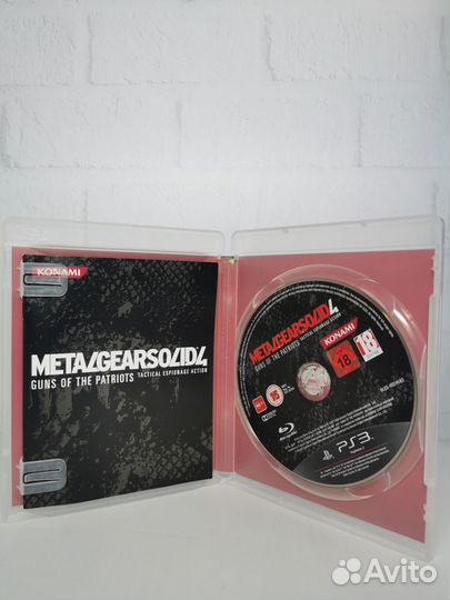 Игра Metal Gear Solid 4 Sony Playstation 3