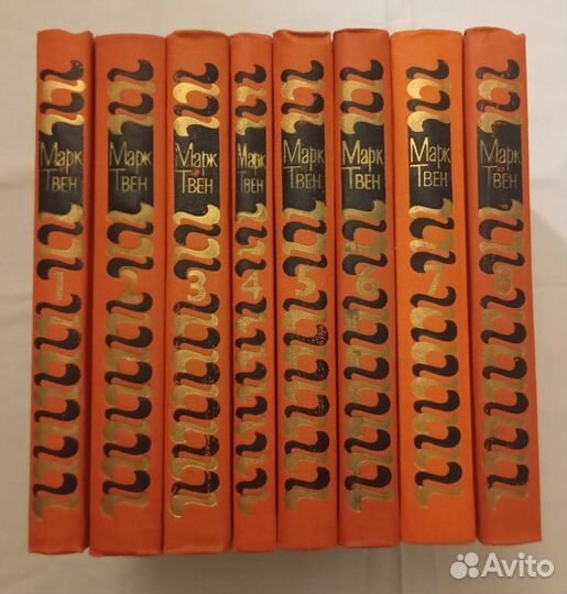 Марк Твен. Собрание сочинений в 8 томах