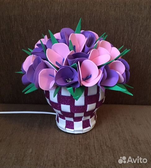 Корзинка светильник,ночник