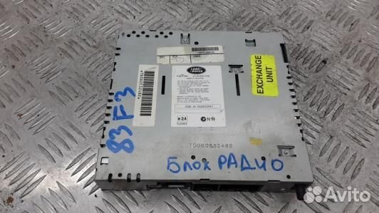Блок радио land rover range rover 3 (83F03SQ02)