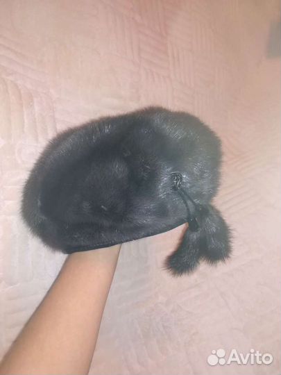Берет норковый
