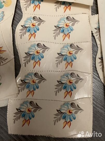 Переводные картинки СССР