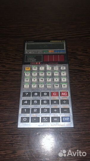 Casio калькулятор fx-3600pv