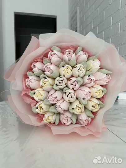 Зефирные цветы