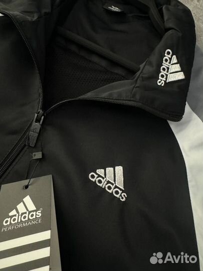 Спортивный костюм Adidas ретро с воротником