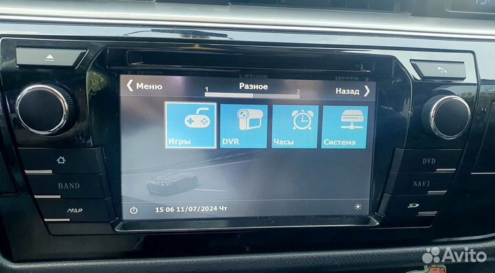 Магнитола toyota corolla 170