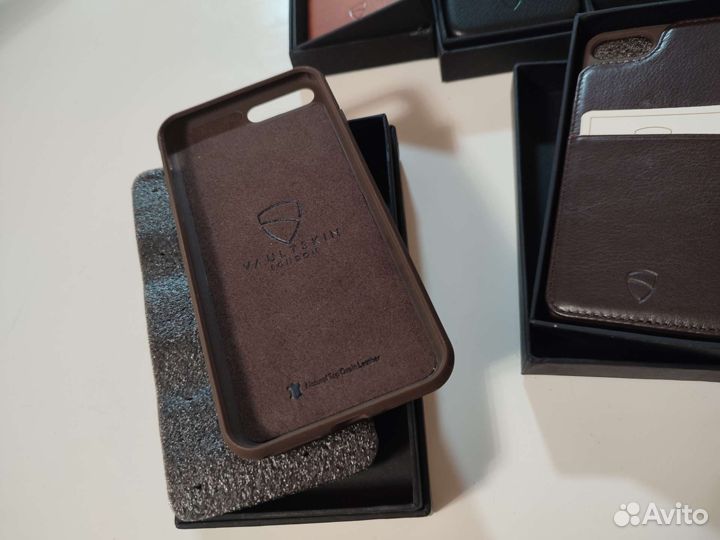 Кожаный чехол Vaultskin iPhone 7 / 7 plus/ Soho