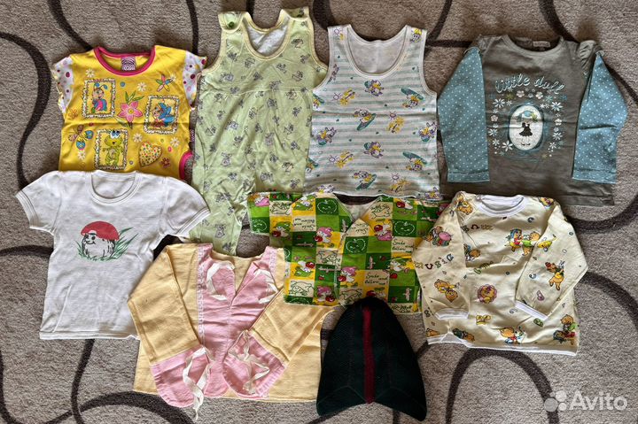 Пакет детской одежды 1-2 года