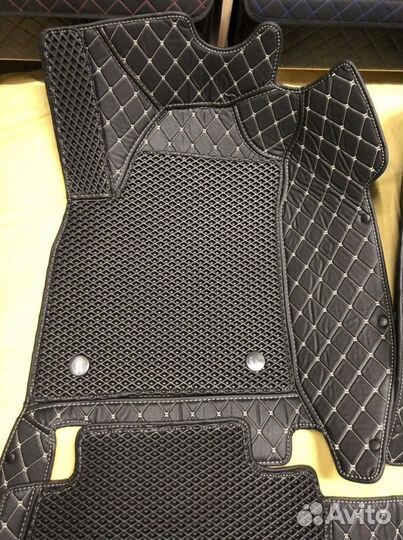 3d коврики из экокожи в салон. На все авто