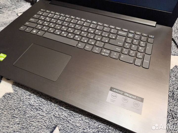 Игровой lenovo 17.3 / mx110 / core i3 / 12gb