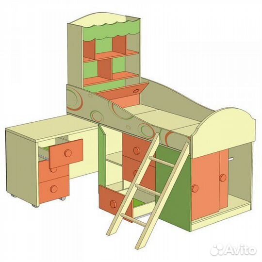 Кровать детская Фруттис