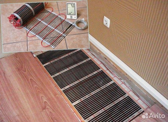 Комплект для подключения теплого пола, крокодил