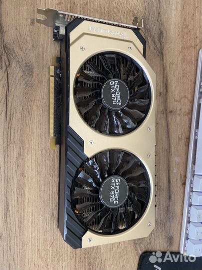 Видеокарта geforce GTX 970 на запчасти