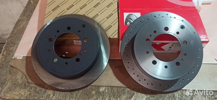Диск тормозной Brembo Toyota Land Cruiser 200