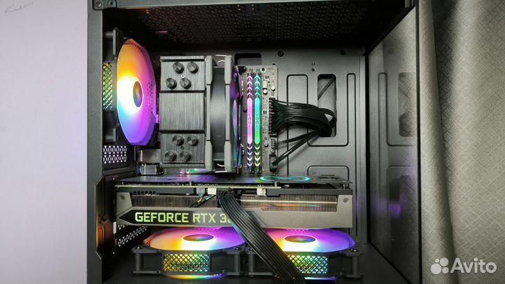 Игровой пк Ryzen 5-3600+RTX3060