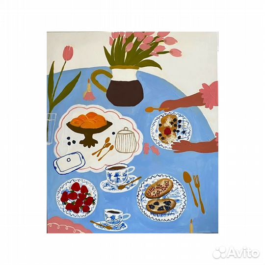 Картина маслом на холсте