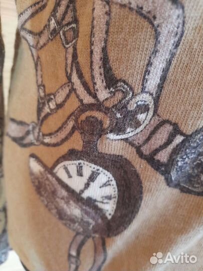 Джемпер ангора с часами 48 р