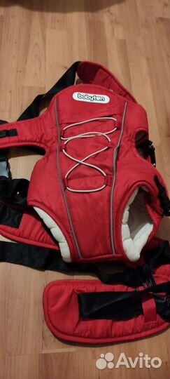 Рюкзак переноска babyton с накидкой