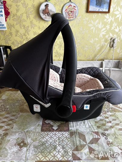 Автолюлька для новорожденных happy baby