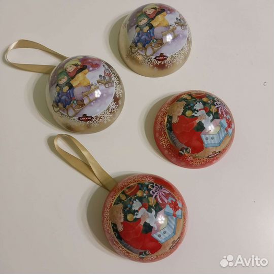 Шар новогодний 8 см от 