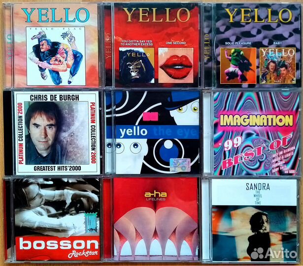 CD диски. Зарубежная музыка