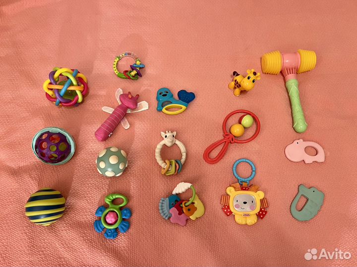 Детские прорезыватели/прогрызыватели/погремушки