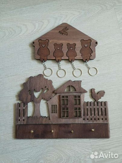 Ключницы деревянные