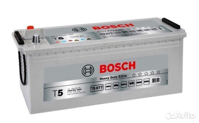 Аккумулятор бу Грузовой Bosch T5 077 180 190 225Ah