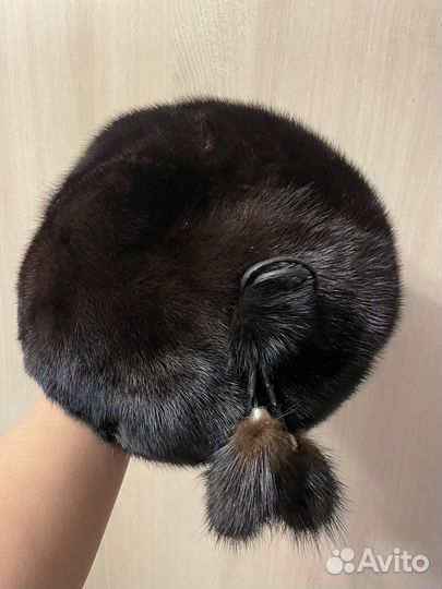 Шапка норковая