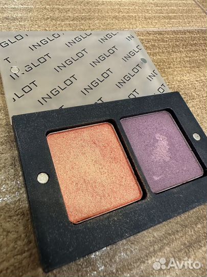 Тени inglot набор
