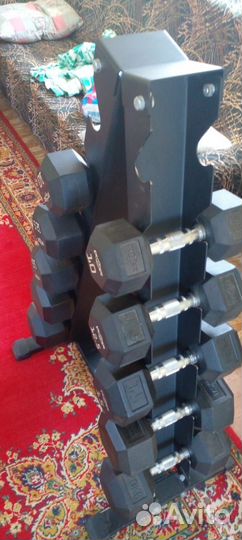 Гантельный ряд новый